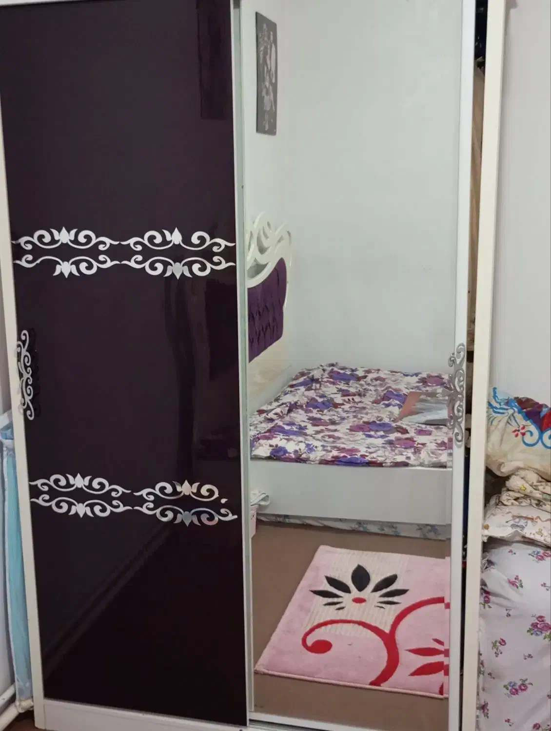 سرویس خواب کار کرده|تخت و سرویس خواب|خوی, |دیوار