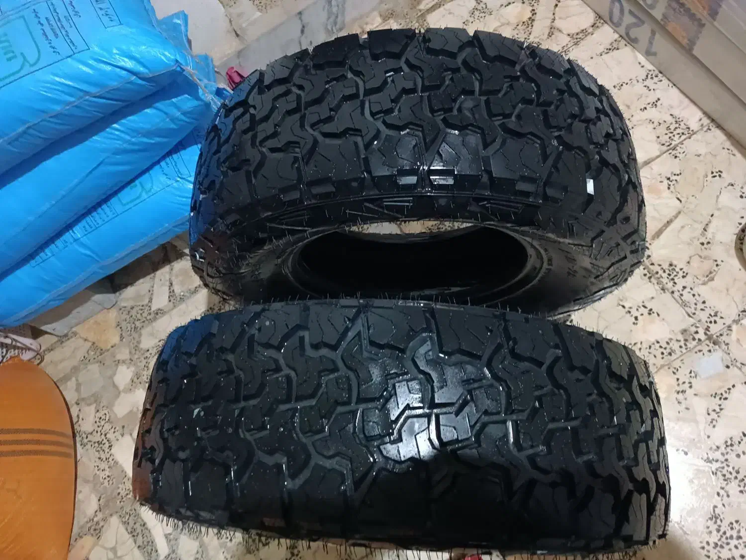 یک جفت لاستیک ۲۶۵رینگ ۱۶برند نما ده لا|قطعات یدکی و لوازم جانبی|تالش, هشتپر|دیوار