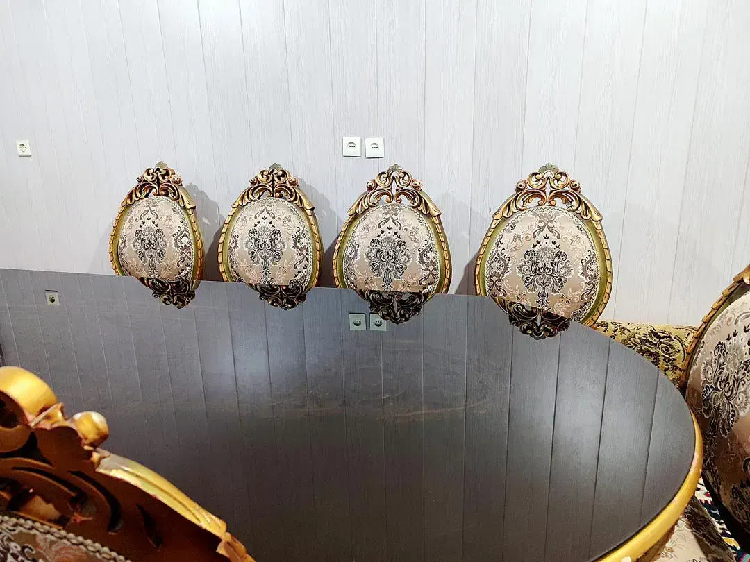 میز نهار خوری ۸ نفره|میز و صندلی غذاخوری|اهواز, زیتون کارگری|دیوار