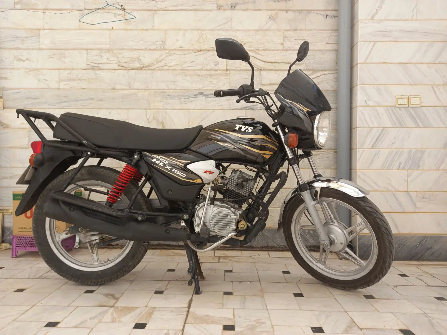 tvs hlx 150|موتورسیکلت|قم, بنیاد|دیوار