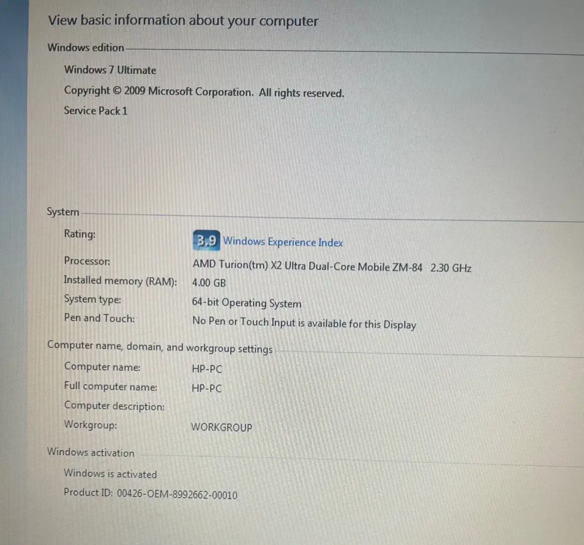 لپ تاپ hp|رایانه همراه|تهران, فاطمی|دیوار