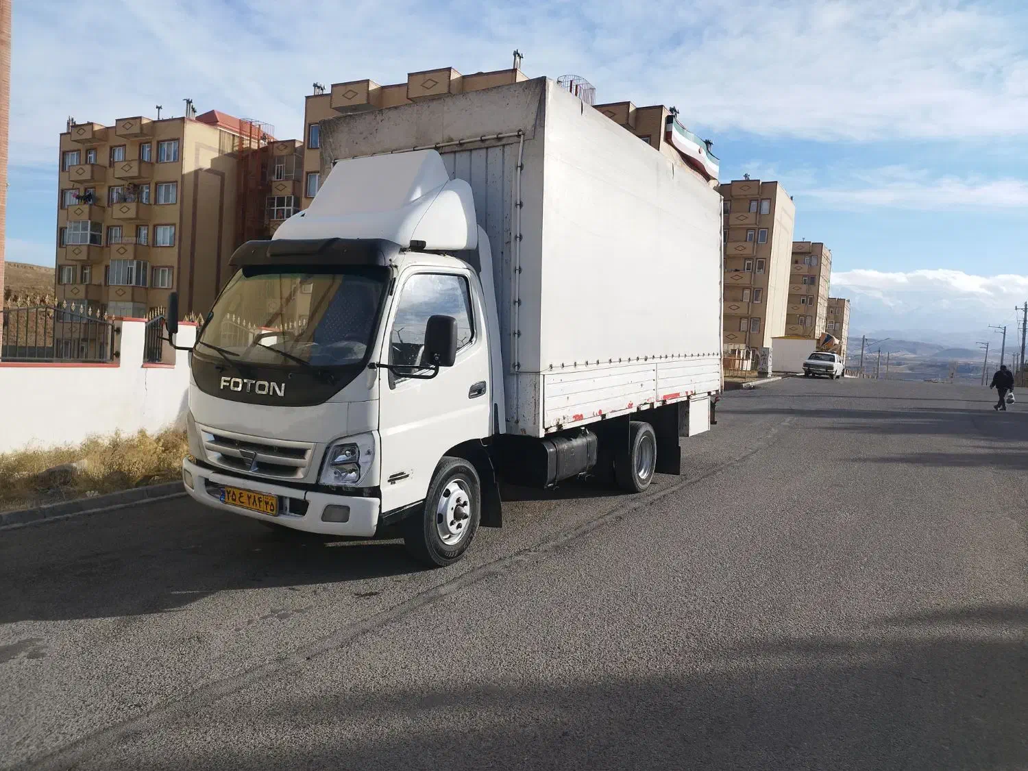 فروش خودرو مسقف فوتون 6تن|خودرو سنگین|اهر, |دیوار