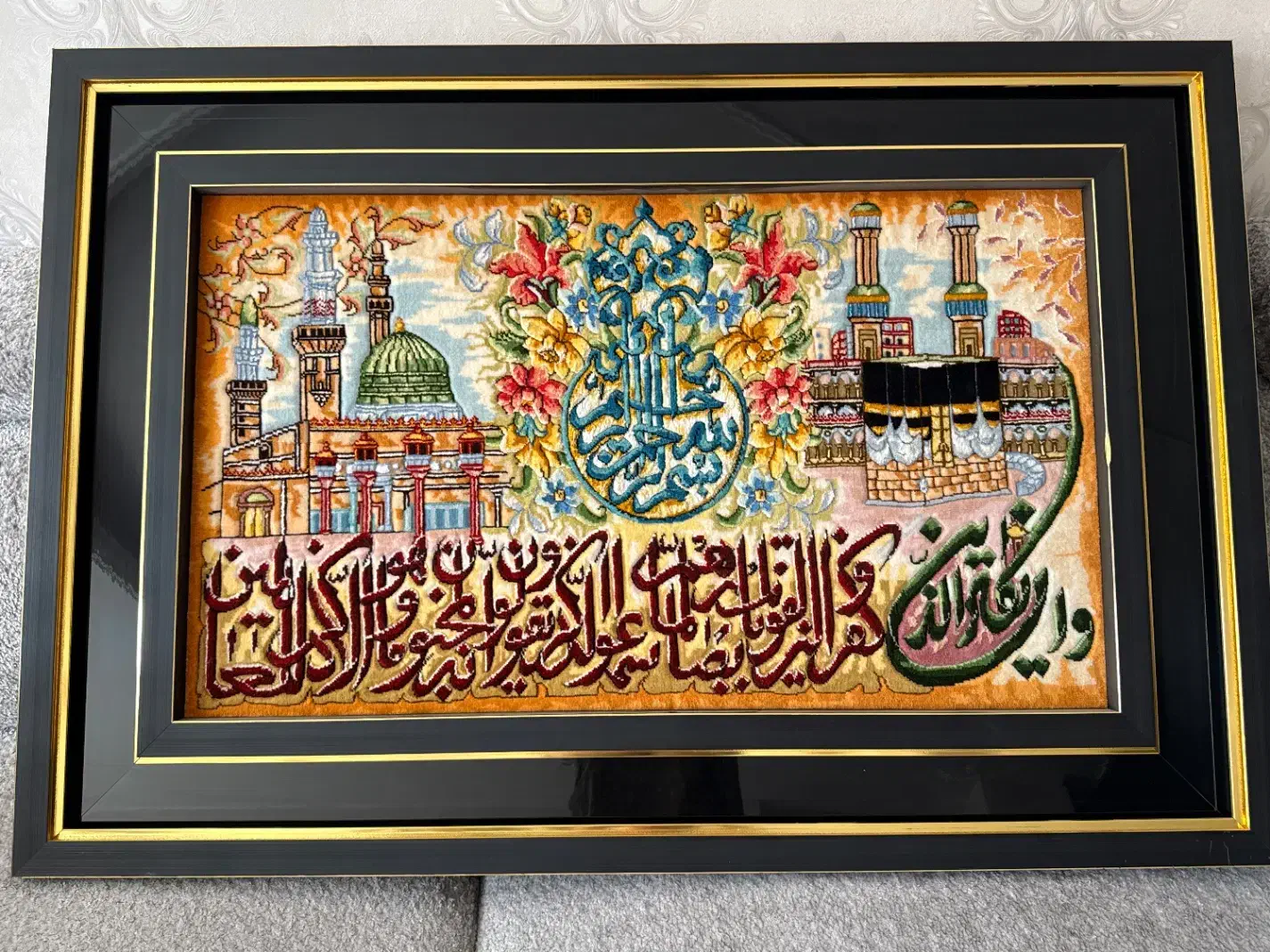 تابلو فرش کرک|تابلو فرش|قم, باجک دو|دیوار
