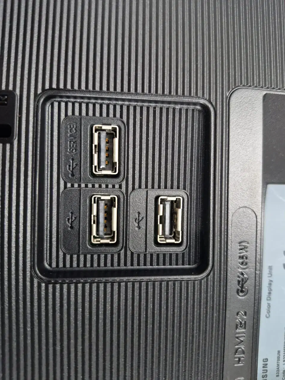 مانیتور سامسونگ ۳۲ اینچ 4k|تلویزیون و پروژکتور|فردیس, داوری|دیوار