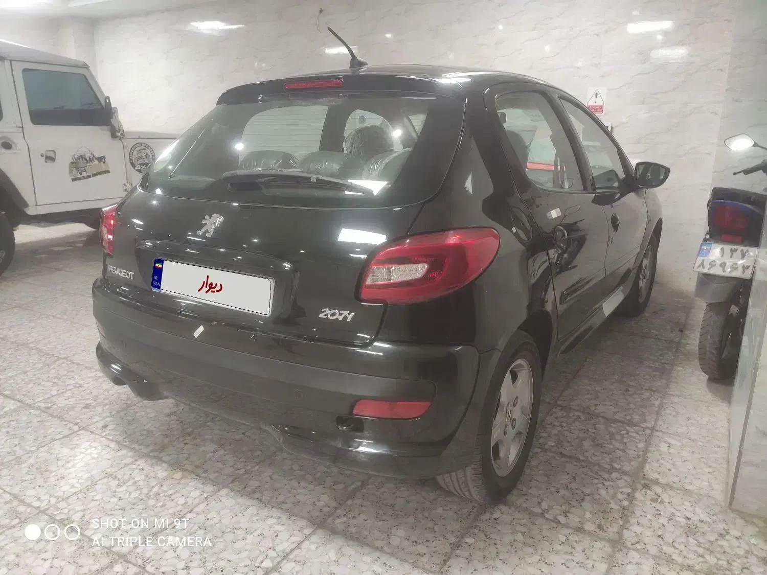 207مشکی 401|خودرو سواری و وانت|کرمانشاه, |دیوار