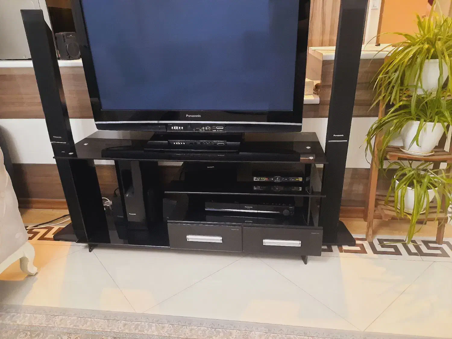 میز تلویزیون زیر تلویزیونی تی وی TVتیبل تمیزوسالم|میز تلویزیون|تهران, مینی‌سیتی (شهرک نفت)|دیوار