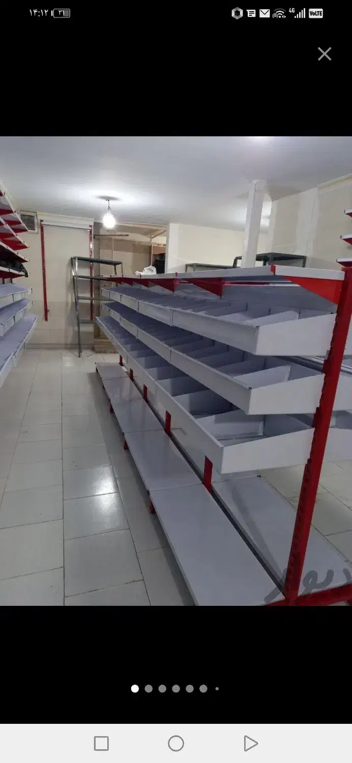 کفی طوسی/قفسه با تغییر تعداد طبقات/قفسه مغازه|فروشگاه و مغازه|کندوان, |دیوار