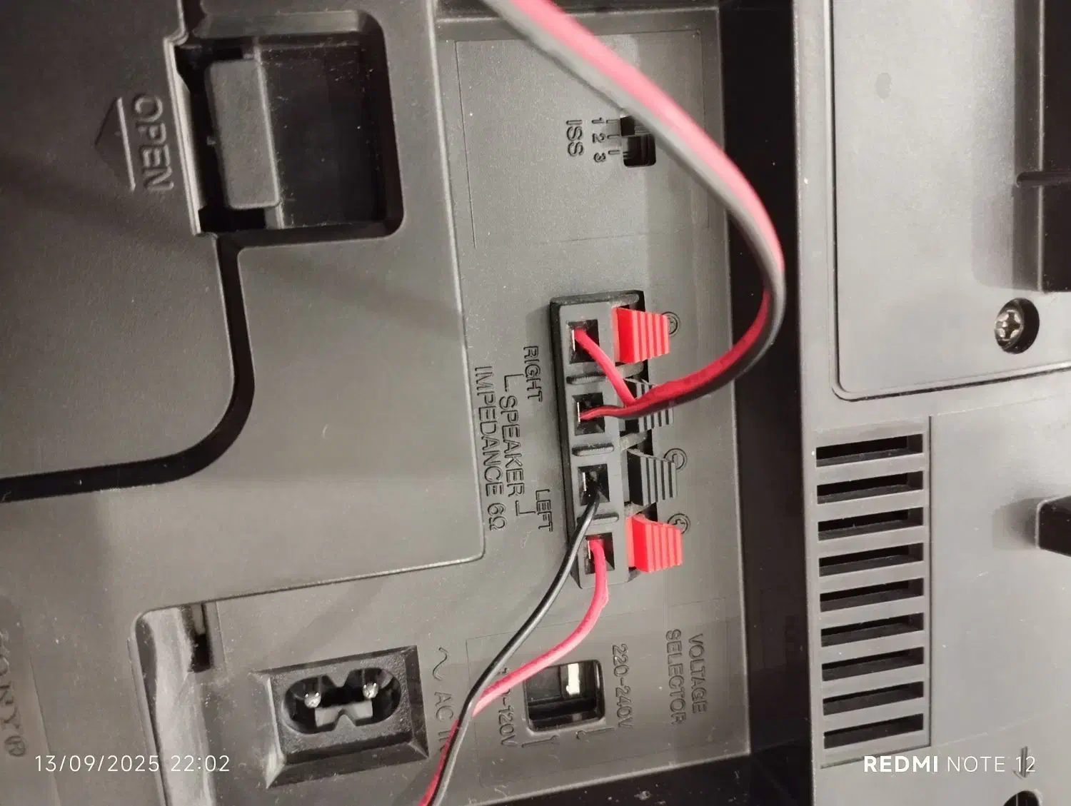 رادیو ضبط سونی|سیستم صوتی خانگی|بروجن, |دیوار