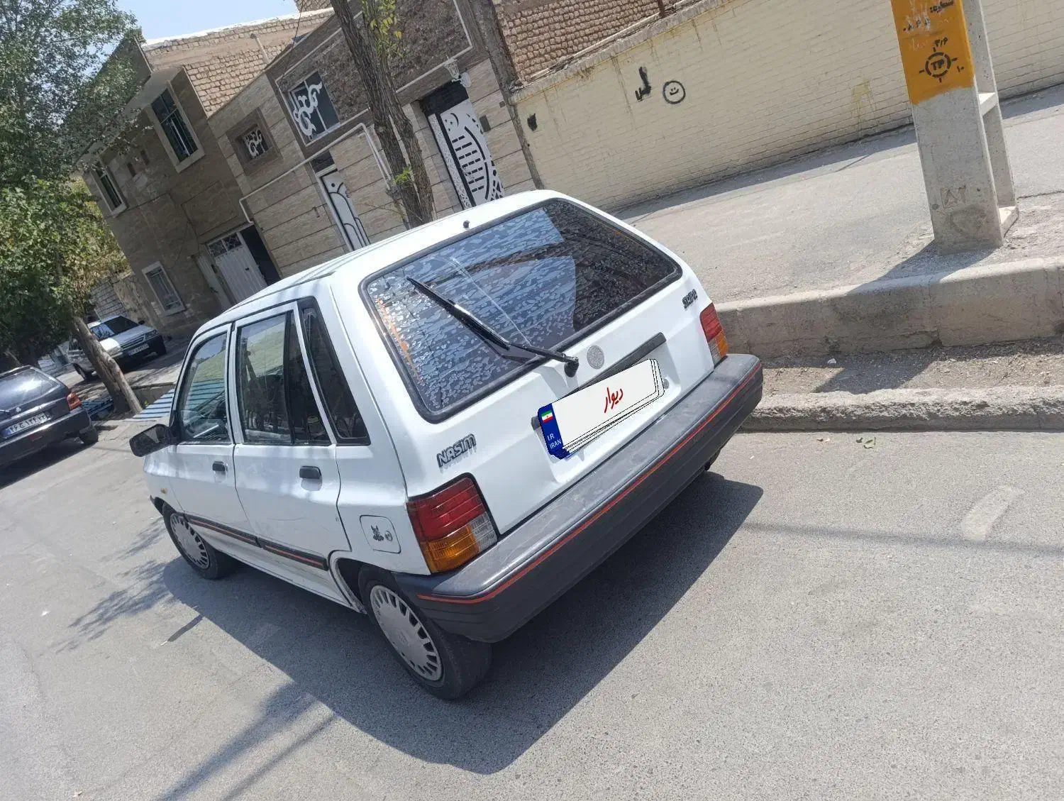 هاچبک سفید مدل ۸۵ انژکتور نقدی و چک یک ماه|خودرو سواری و وانت|نجف‌آباد, یزدانشهر|دیوار