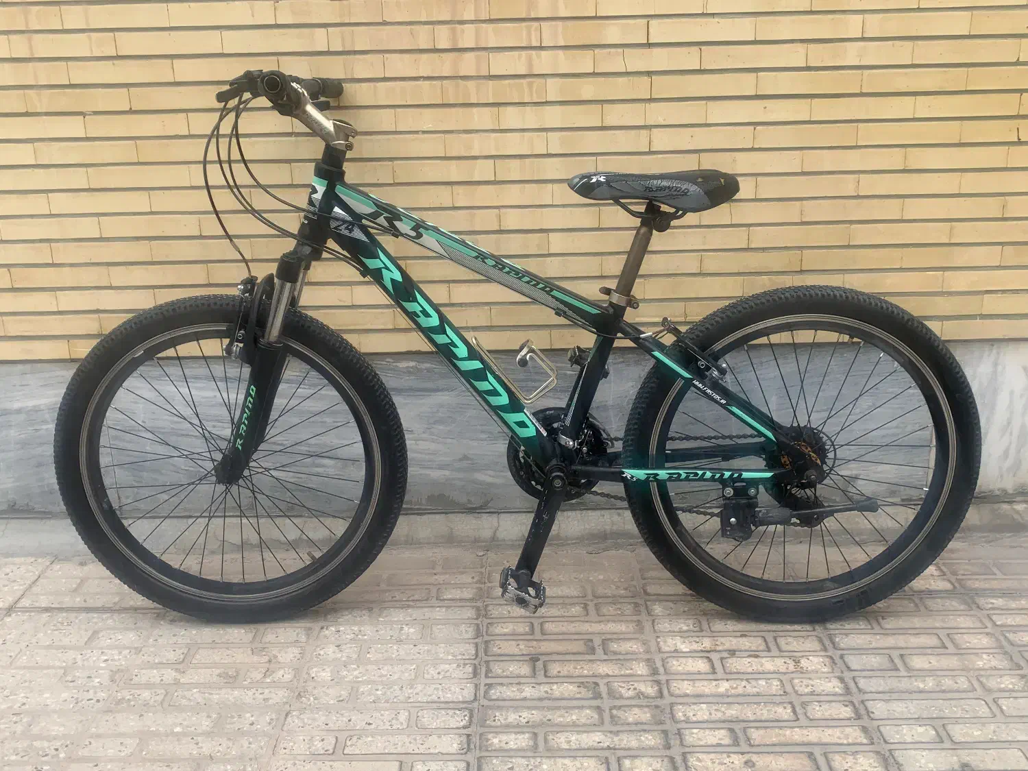 دوچرخه ۲۴ راپیدو آلمینیوم سنددار مشابه نو|دوچرخه، اسکیت، اسکوتر|اصفهان, ناژوان|دیوار