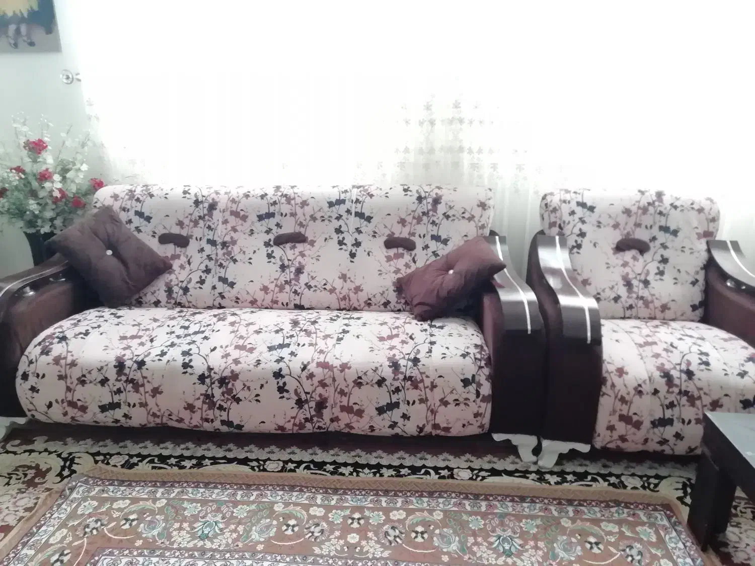 مبل راحتی|مبلمان خانگی و میز عسلی|صومعهسرا, |دیوار