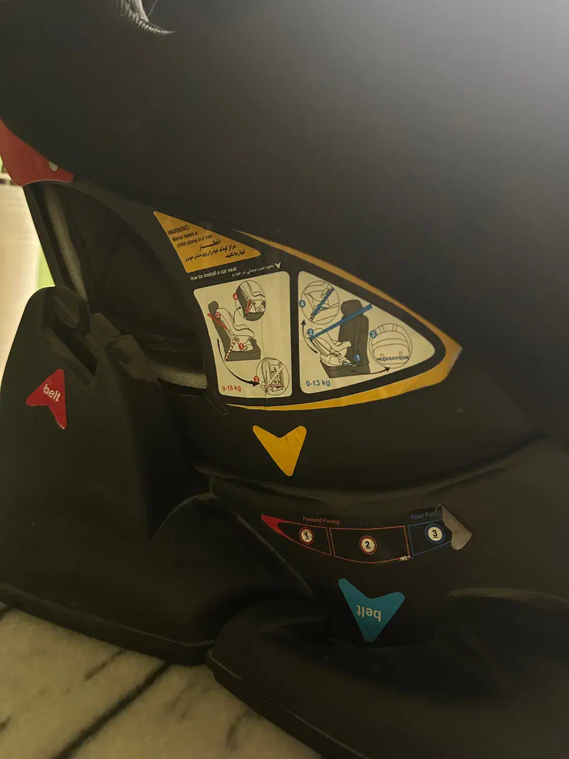 صندلی ماشین کودک|تخت و صندلی بچه|نسیم‌شهر, |دیوار