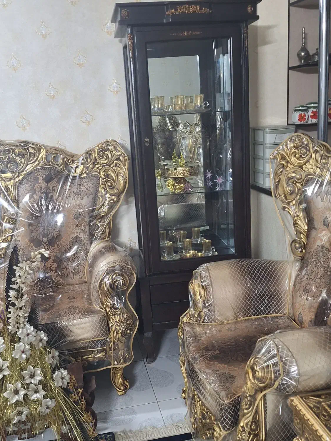 گنجه|بوفه، ویترین، کنسول|مشهد, رسالت|دیوار