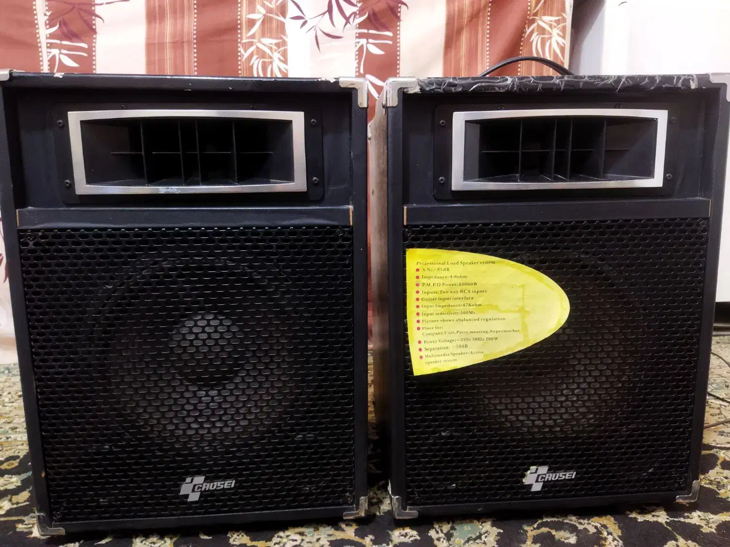 دو عدد باند حرفه ای مشگی ۱۰ تومن قیمت|سیستم صوتی خانگی|گنبد کاووس, |دیوار