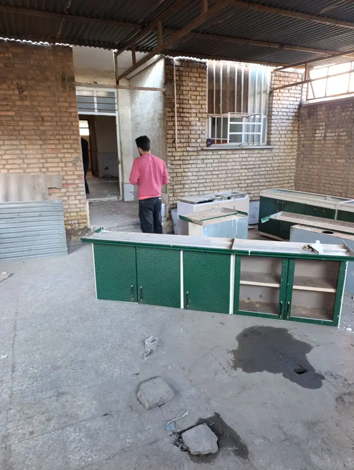 کابینت آشپزخانه فلزی|مصالح و تجهیزات ساختمان|اهواز, منبع اب|دیوار