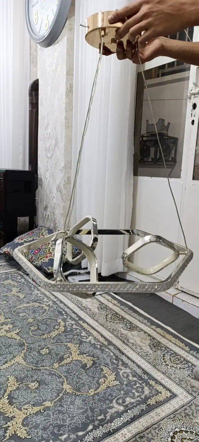 لوستر مدرن جدید|لوستر و چراغ آویز|سنندج, |دیوار