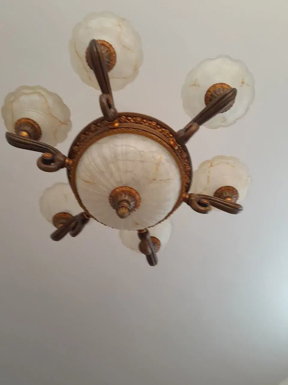 یه جفت لوستر چوبی خارجی ایتالیایی|لوستر و چراغ آویز|ری, دولتآباد|دیوار