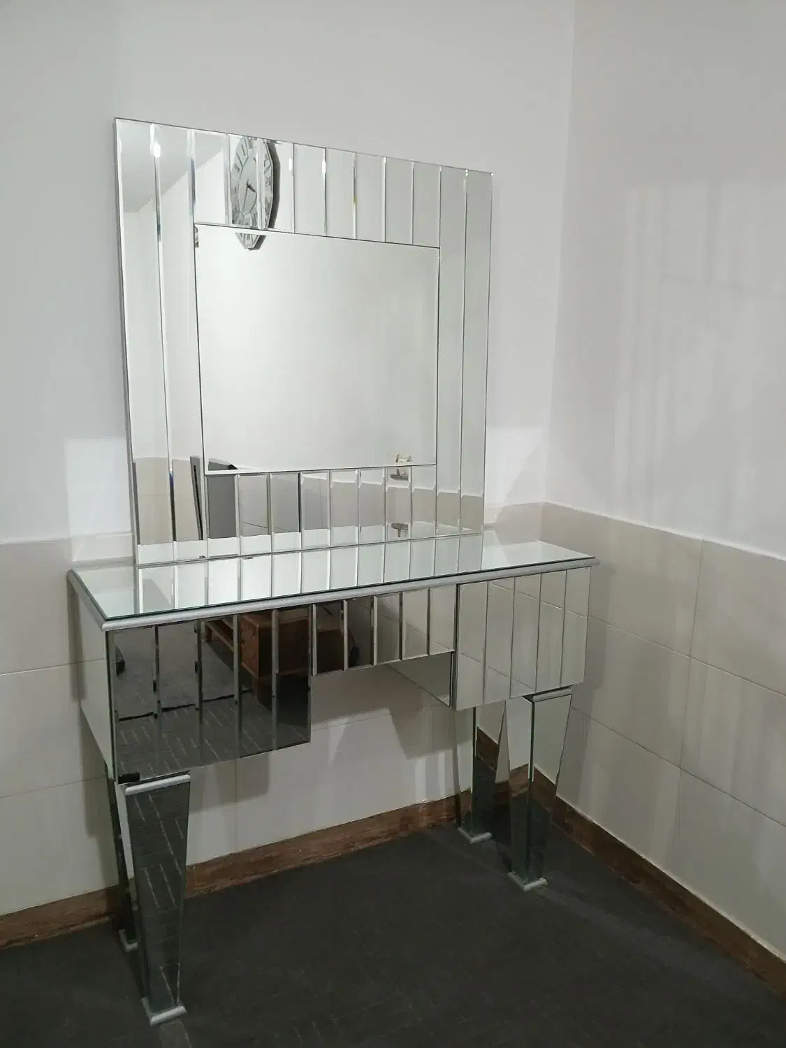 آیینه کنسول آیینه ای|بوفه، ویترین، کنسول|فردیس, شهرک وحدت|دیوار