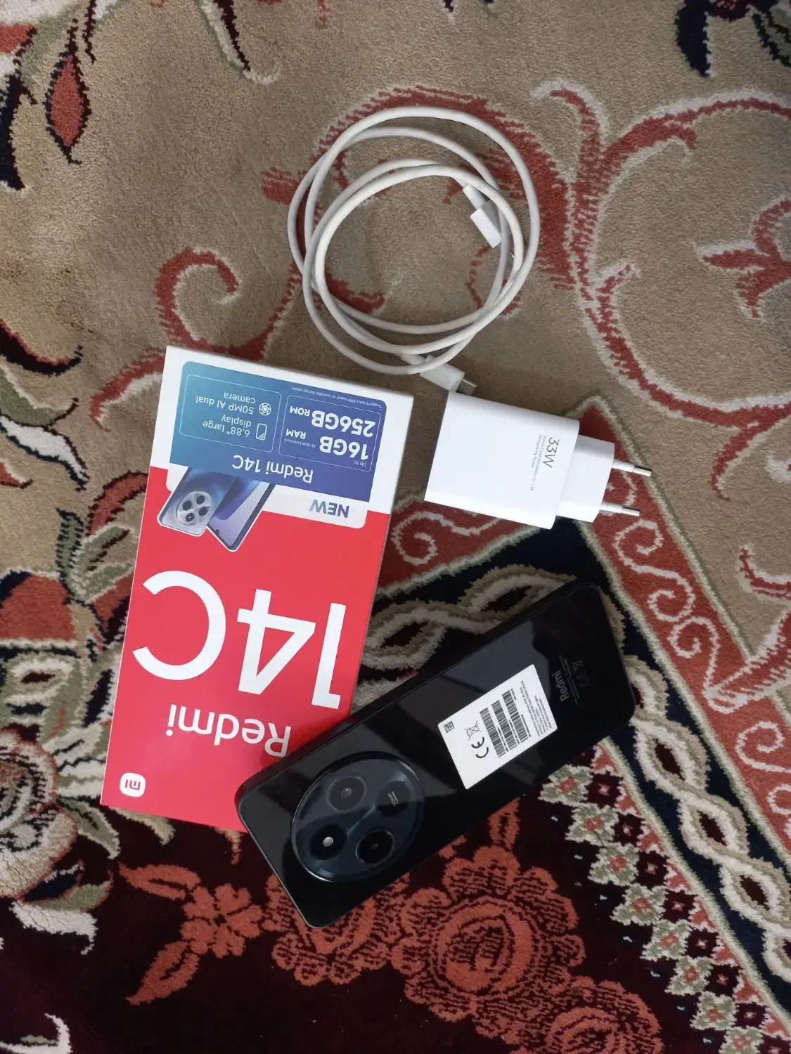 شیائومی Redmi 14C با حافظهٔ ۲۵۶ گیگابایت|موبایل|نسیم‌شهر, |دیوار