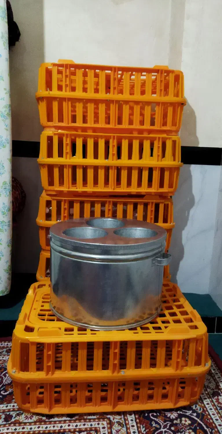 5 قفس مرغ و 1 جای خون|لوازم جانبی حیوانات|جوانرود, |دیوار