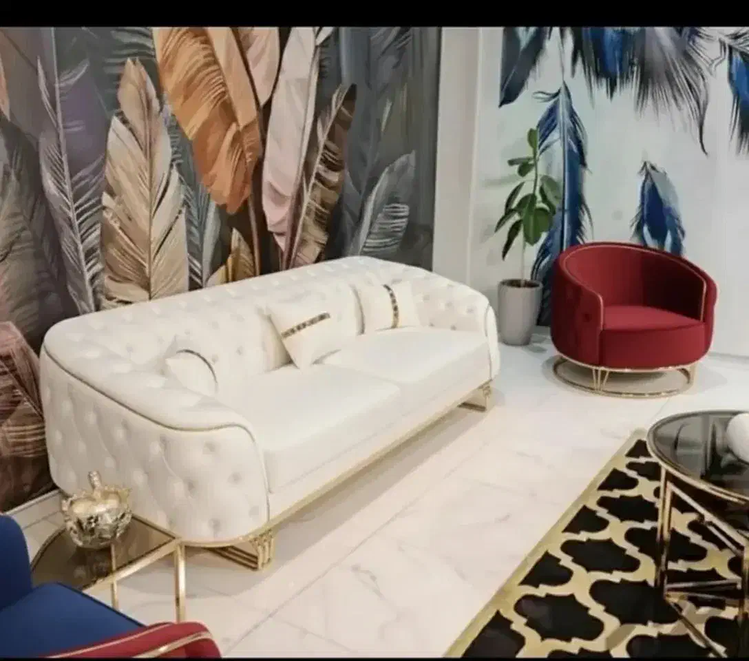 مبل راحتی شکیل//|مبلمان خانگی و میز عسلی|ساوه, |دیوار