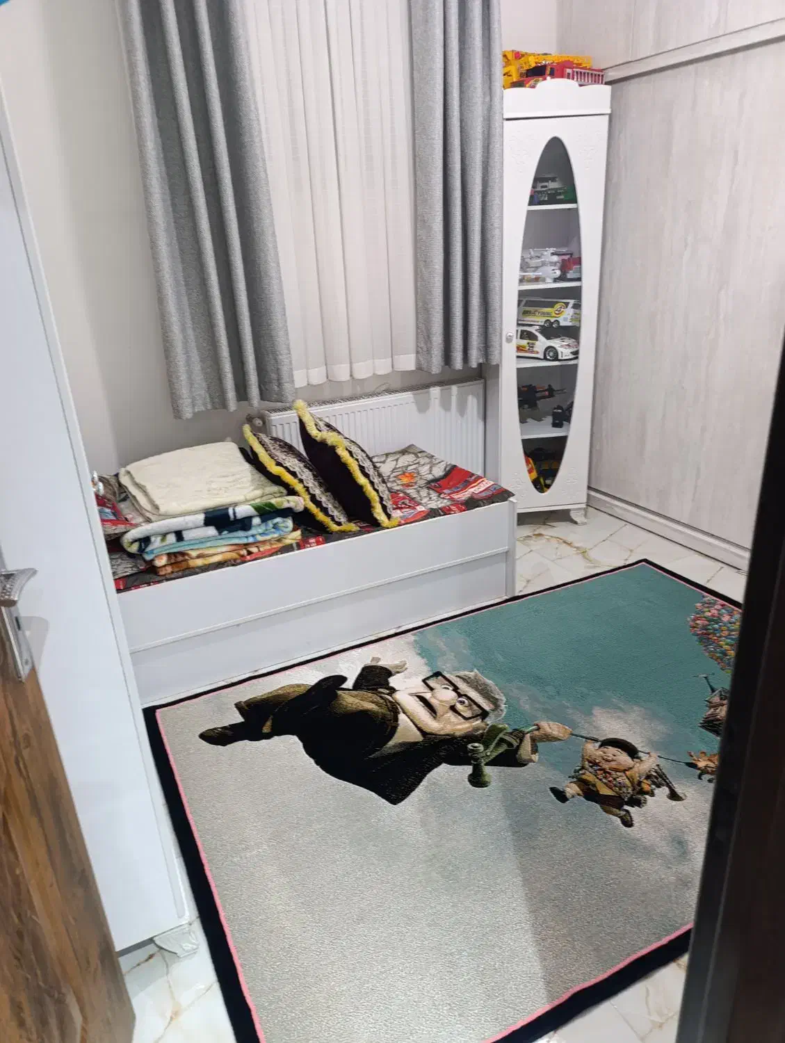 تخت دومنظوره کودک و نوجوان|تخت و سرویس خواب|اردبیل, |دیوار