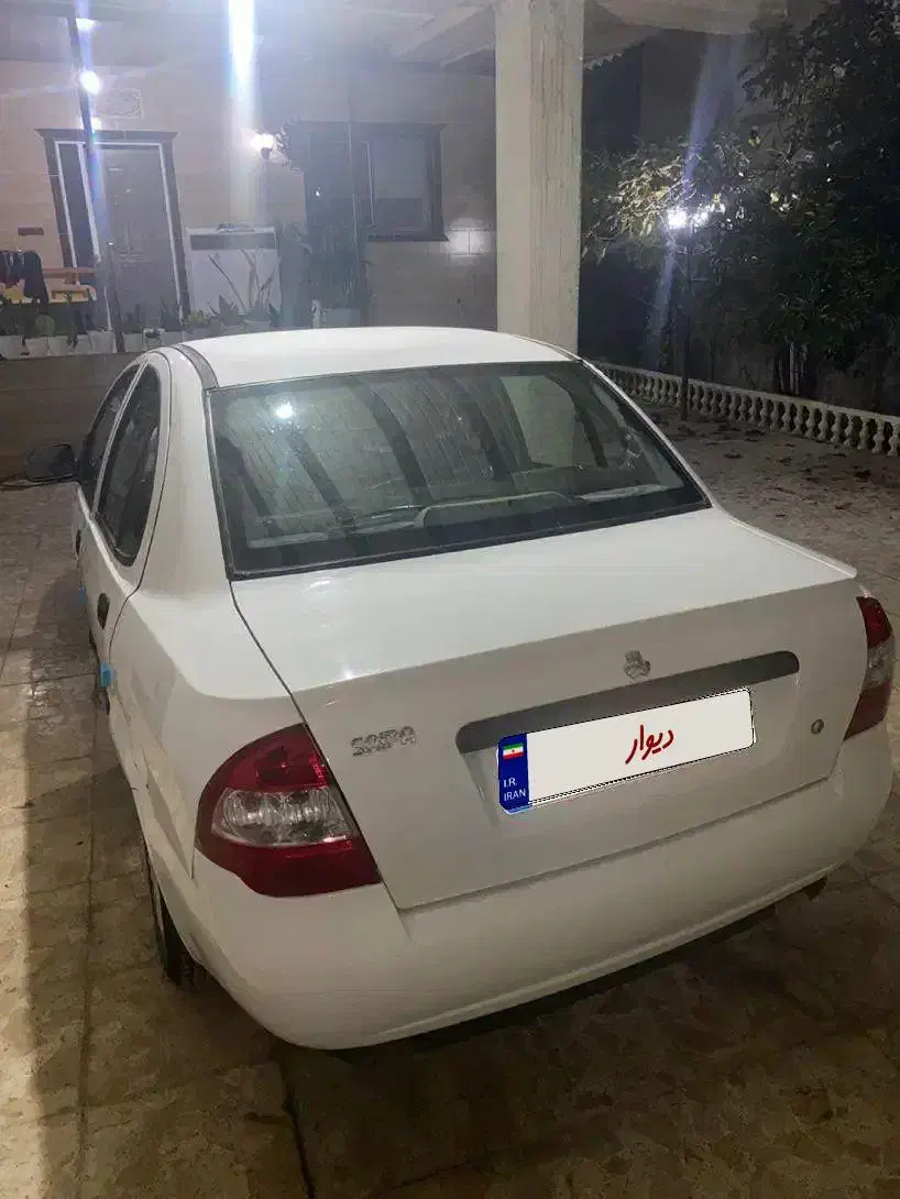 تیبا ۱ مدل ۹۲ بی رنگ بی ضربه|خودرو سواری و وانت|صومعهسرا, |دیوار