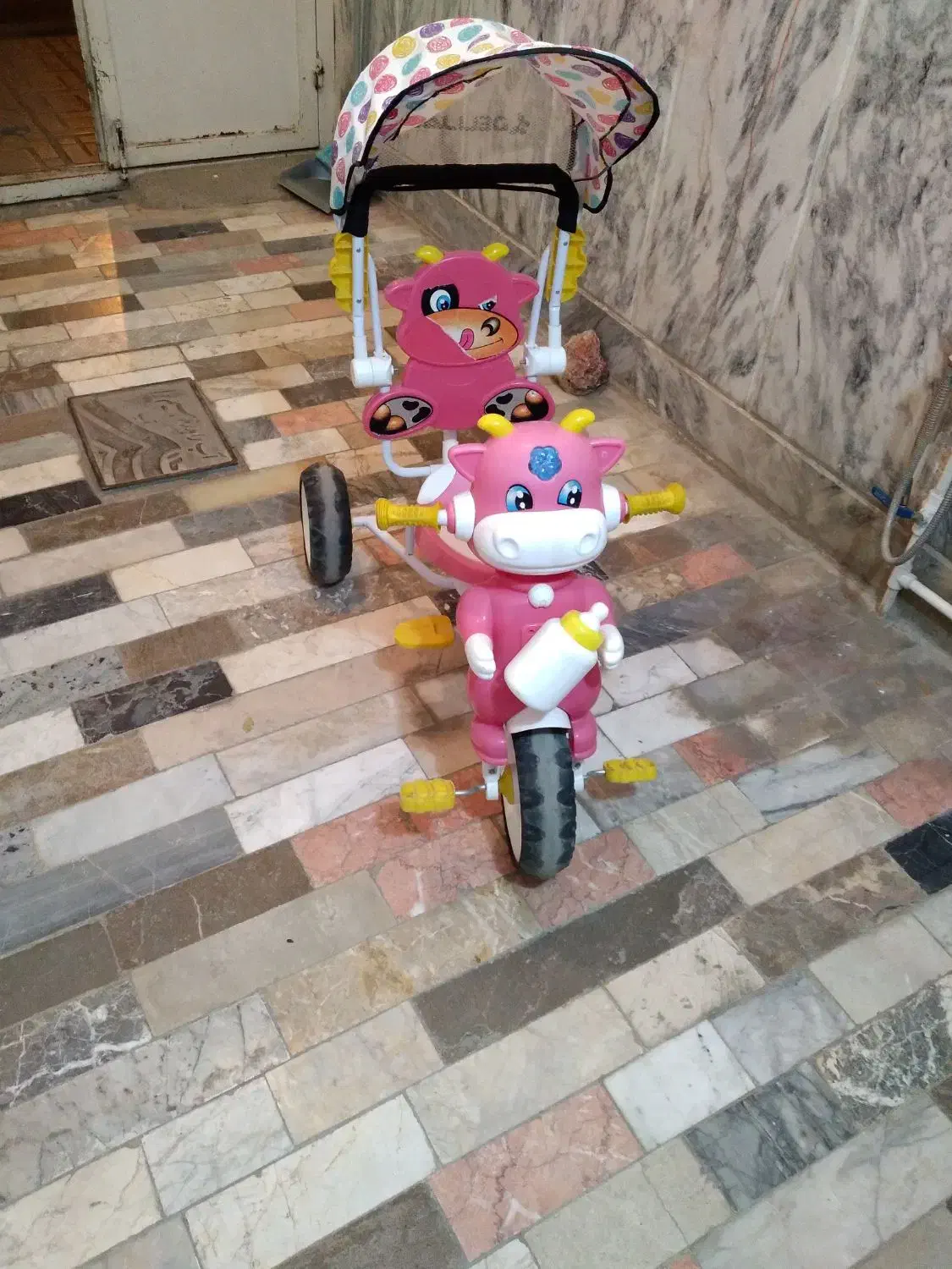 سه چرخه موزیکال سالم تمیز در حد نو|دوچرخه، اسکیت، اسکوتر|چناران, |دیوار