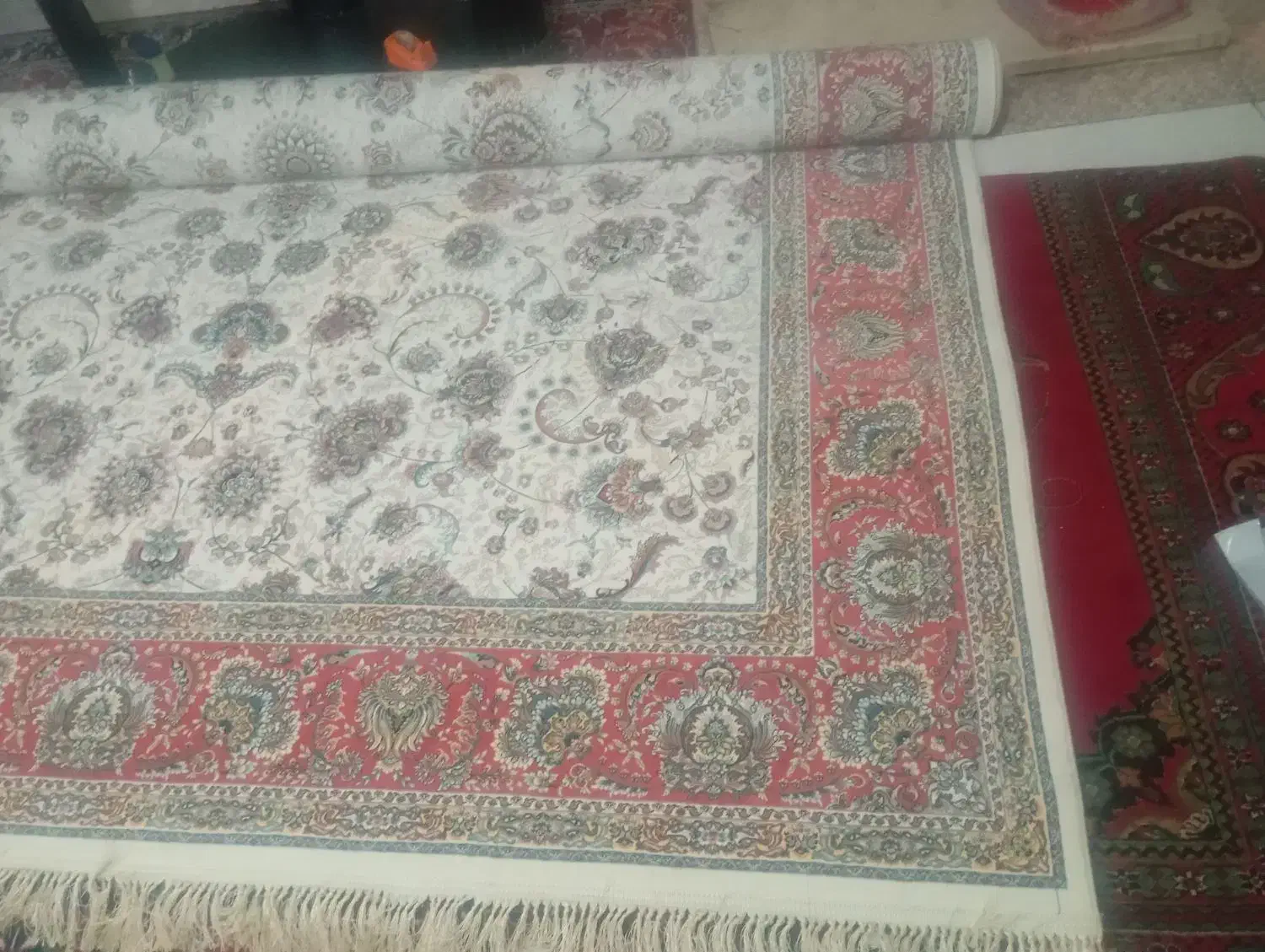 فروش فرش 9 متری 1200 شانه|فرش|کاشان, مدرس|دیوار