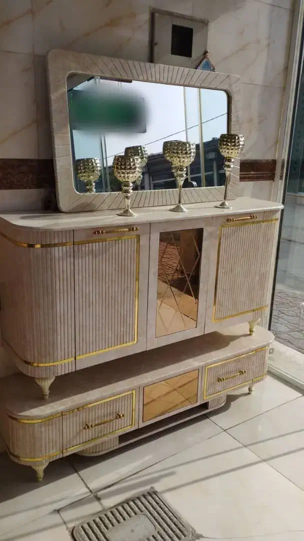 ست میز تلوزیون و آینه و کنسول تمام ام دی اف|میز تلویزیون|مرودشت, فاز دوم شهرک فرهنگیان|دیوار