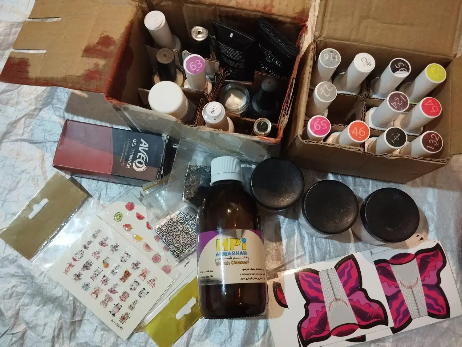 وسایل ناخن کاری|آرایشی، بهداشتی، درمانی|فرخشهر, |دیوار