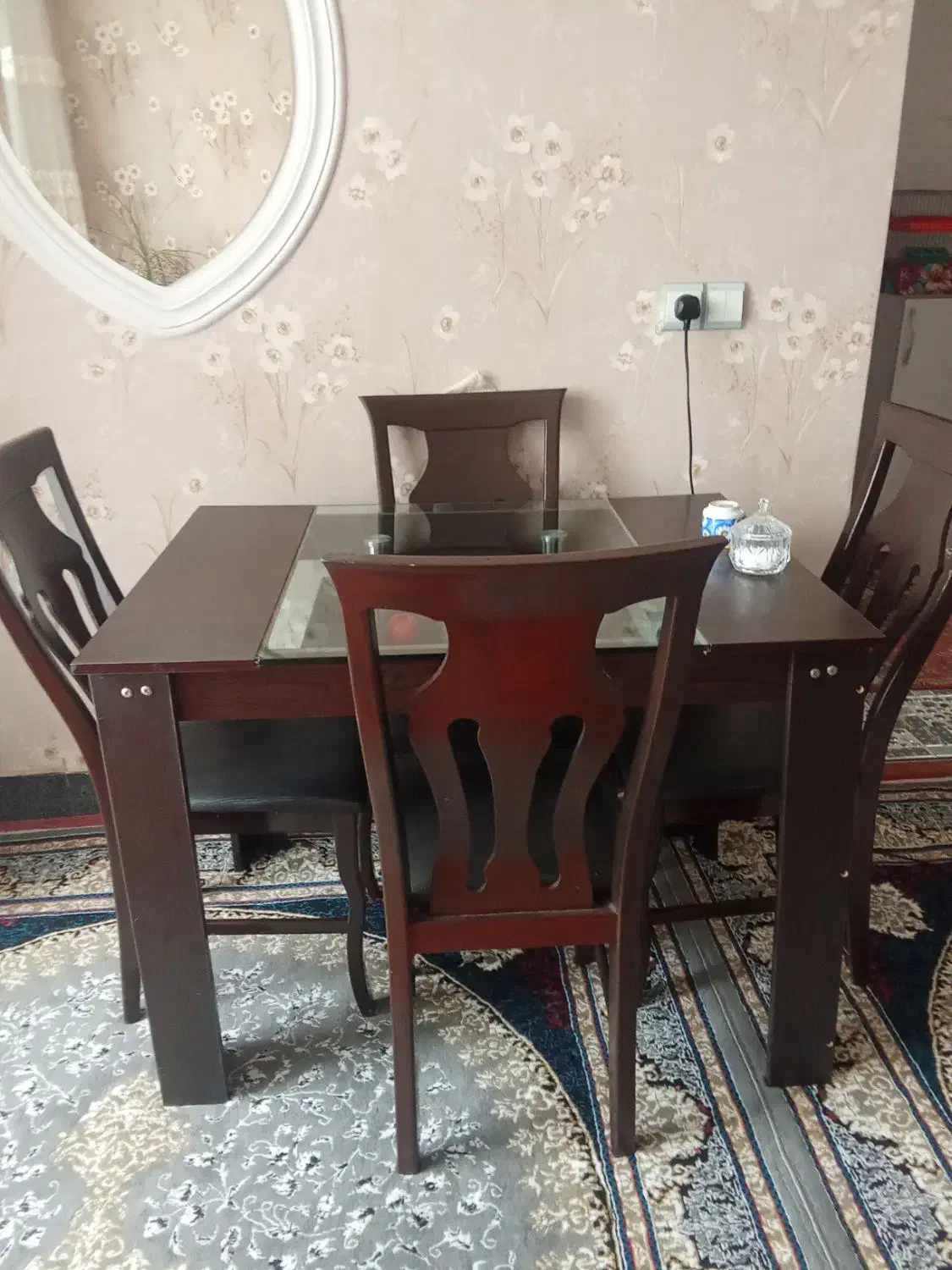 میز ناهار خوری 4نفری|میز و صندلی غذاخوری|مرند, |دیوار