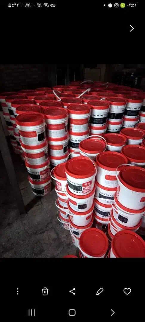 چسب خمیری کفپوش برند دکوفیکس ۱۰۰۰۰|مصالح و تجهیزات ساختمان|تهران, جی|دیوار