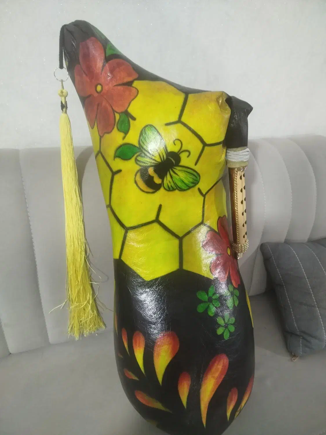 نی انبان حرفه ای|سازهای بادی|کرمان, |دیوار