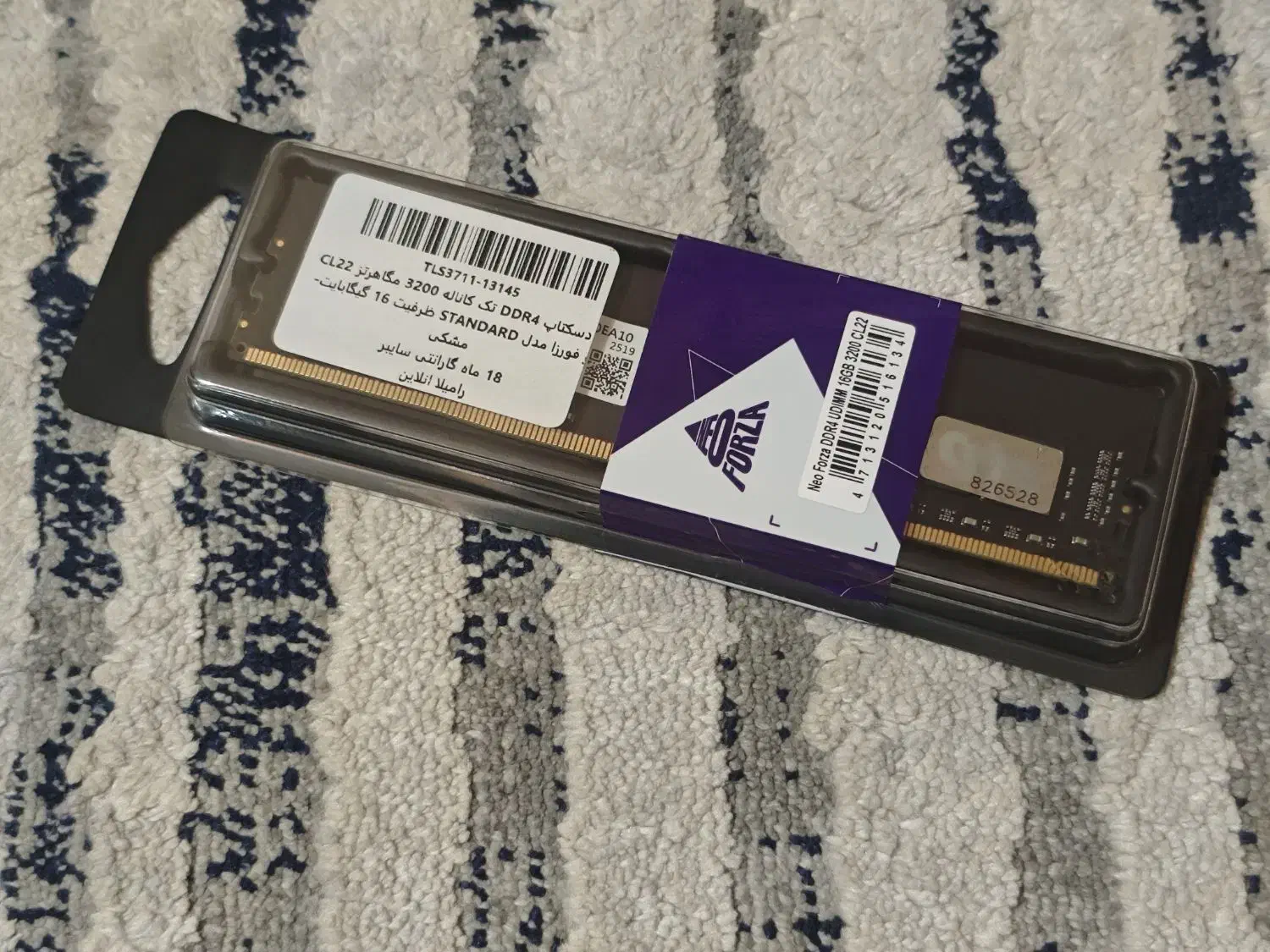 رم 16GB 3200Mhz نئوفورزا آکبند|قطعات و لوازم جانبی رایانه|رشت, سعدی (تختی)|دیوار