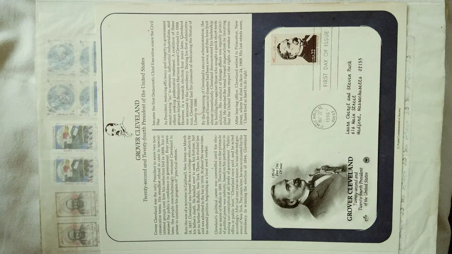 پاکت مهر روز USA|کلکسیون سکه، تمبر، اسکناس|رباط‌کریم, رباط‌کریم|دیوار