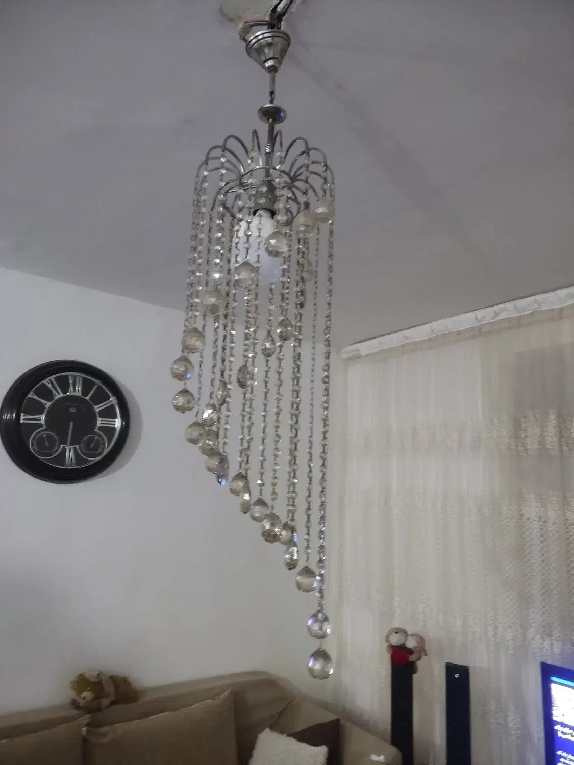 لوستر کریستالی|لوستر و چراغ آویز|پرند, فاز ۴|دیوار