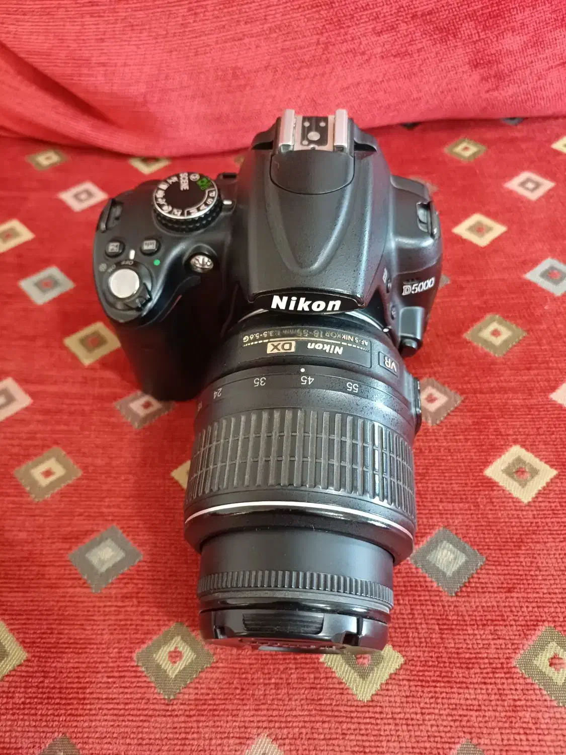 دوربین حرفهای نیکون D5000 معاوضه با|دوربین عکاسی و فیلمبرداری|قائمشهر, |دیوار