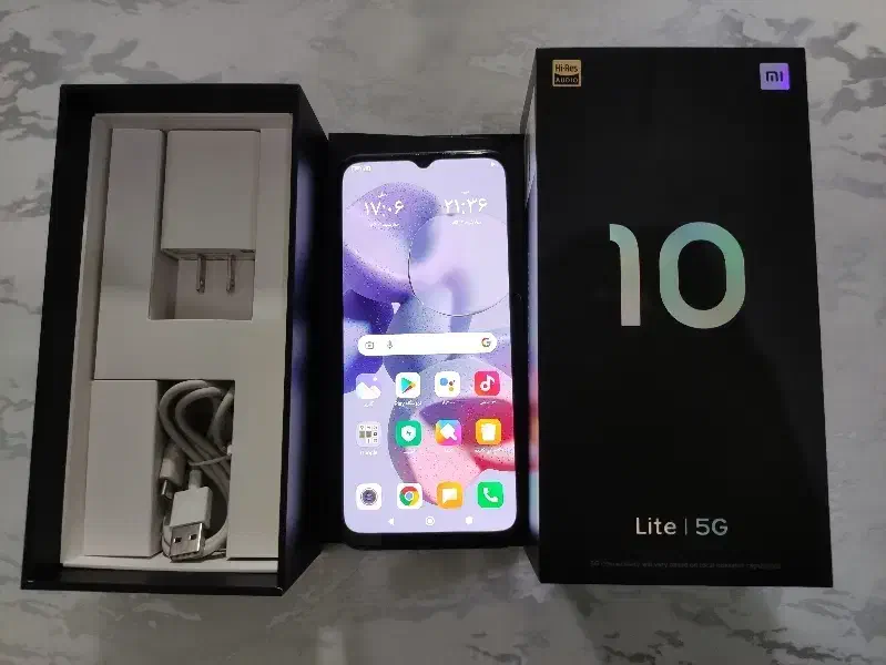 گوشی شیائومی Mi 10 lite 5g درحدنو حافظه 256 رام 8|موبایل|تهران, کیانشهر|دیوار