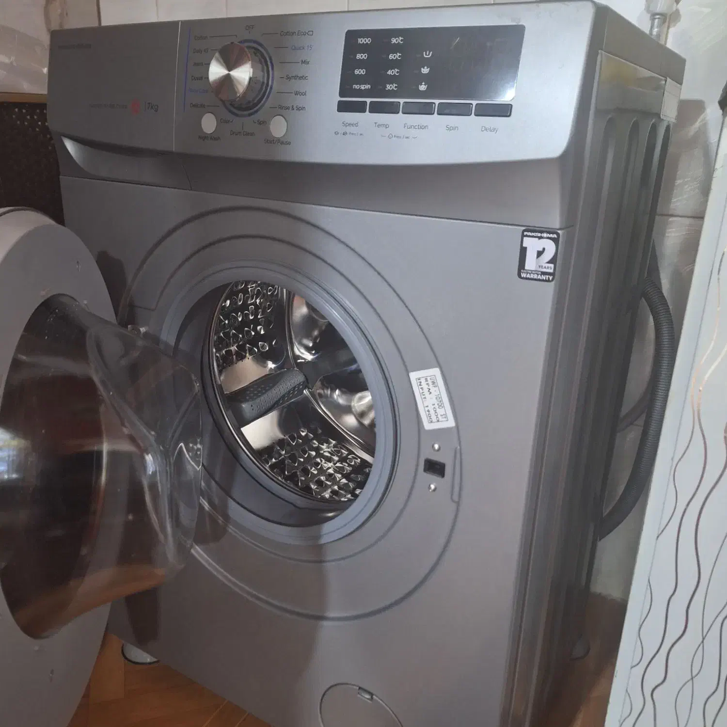 لباسشویی پاکشما ۷ کیلو نو نو|ماشین لباسشویی و خشک‌کن لباس|نورآباد, |دیوار