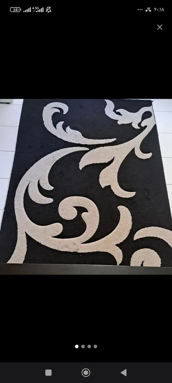 فرش فانتزی4متری.معاوضه با مدل دیگه هم دارم|فرش|اندیشه, شهرک مریم|دیوار
