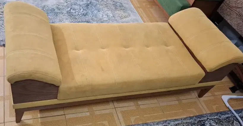مبل پاف دو نفره|مبلمان خانگی و میز عسلی|رودبار, |دیوار