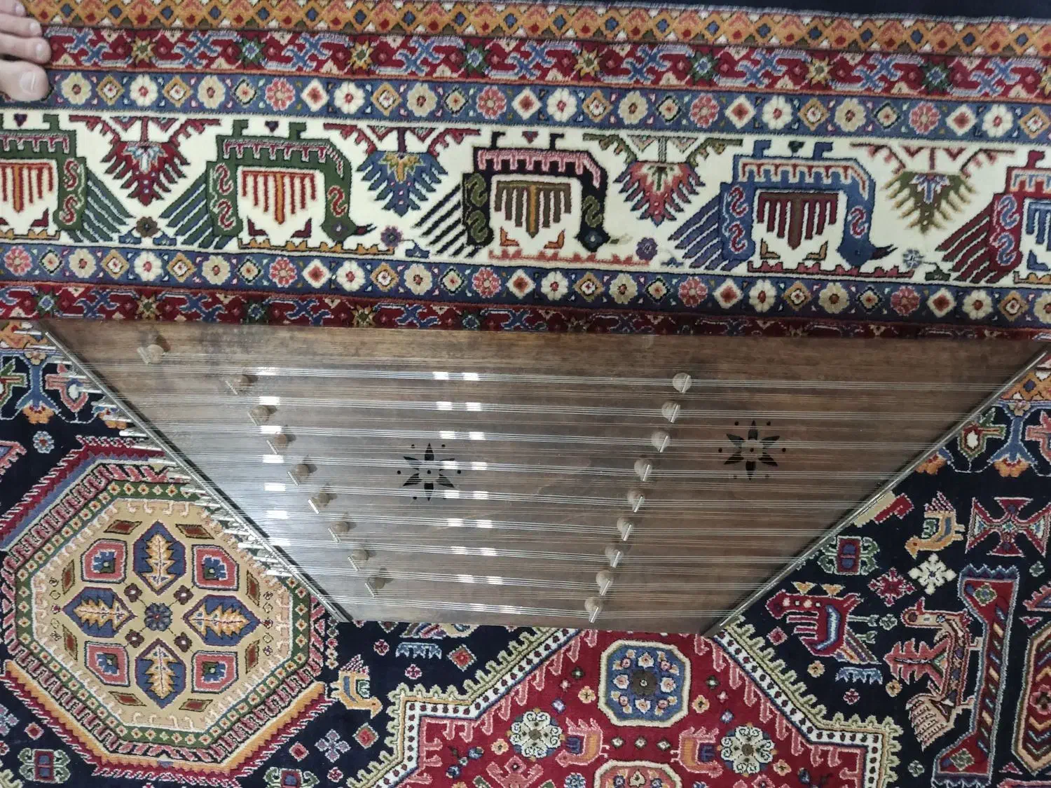 سنتور فراهانی|سازهای سنتی|ایلام, |دیوار