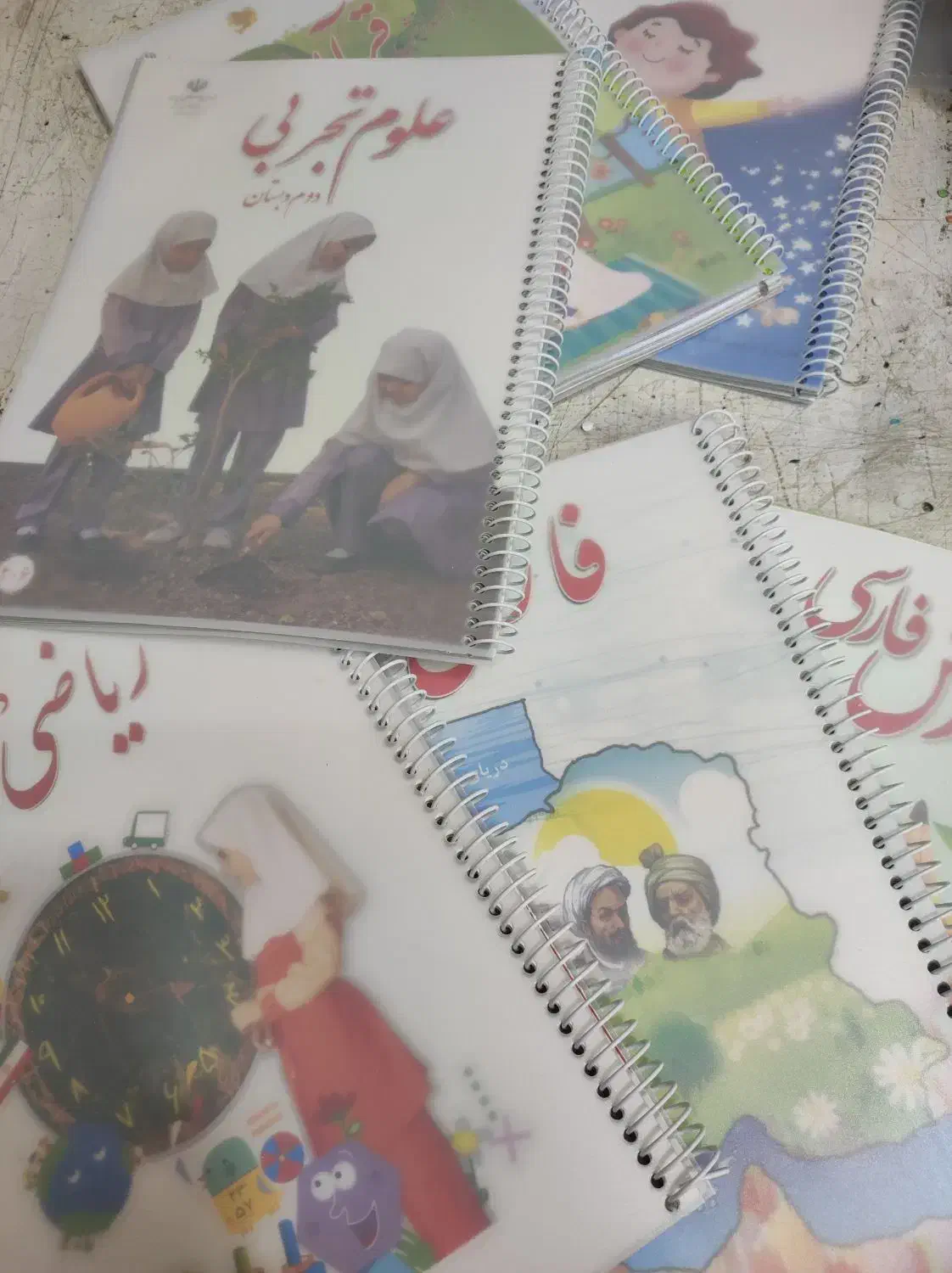 سیمی کتاب فنر|لوازم التحریر|اهواز, منبع اب|دیوار