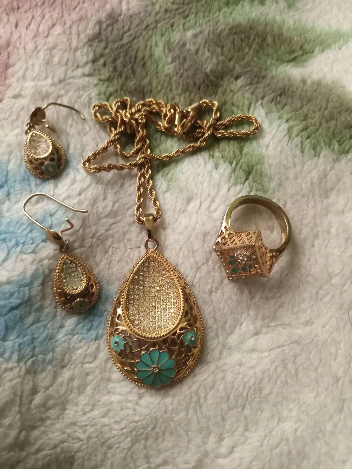 زنجیر پلاک و انگشتر ست|بدلیجات|اردبیل, |دیوار