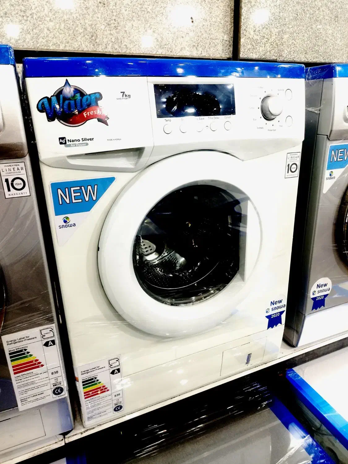 ماشین لباسشویی دوو8 کیلویی اینورتر کره|ماشین لباسشویی و خشک‌کن لباس|تهران, افسریه جنوبی|دیوار