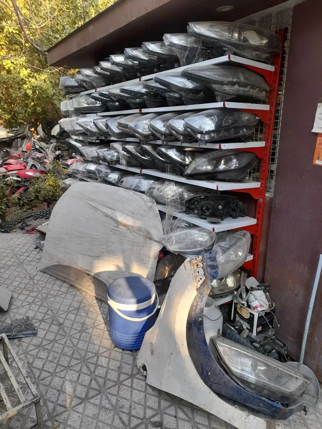 بدنه سپر چراغ ایکس تریل هایما چانگان ام جی لنسر|قطعات یدکی و لوازم جانبی|تهران, چوب تراش|دیوار