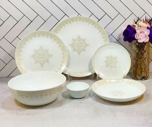 آرکوپال 26 پارچه ژنیک کرم|ظروف سرو و پذیرایی|فردیس, شهرک ارم|دیوار