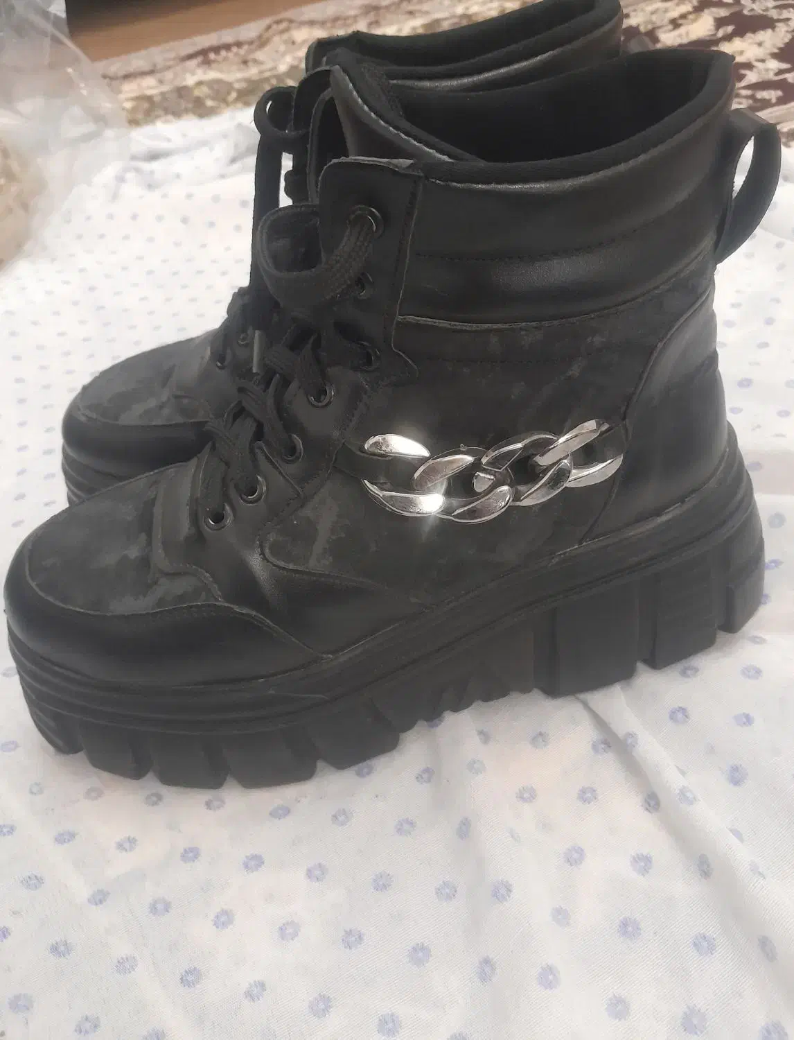 نیم بوت زنانه|کیف، کفش، کمربند|سلماس, |دیوار