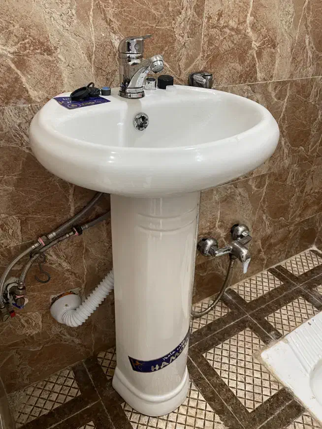 روشویی نو|لوازم سرویس بهداشتی|آستانه اشرفیه, |دیوار